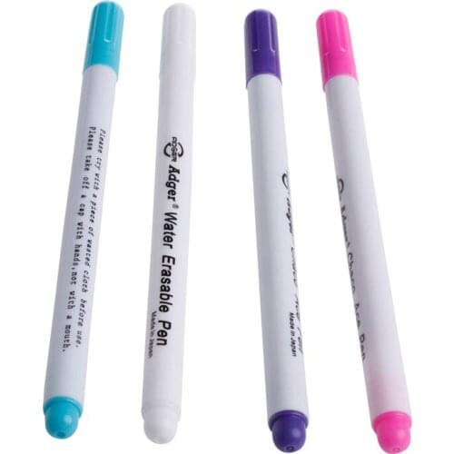 Auto Vanishing Pen Water Erasable Fabric Marker Pen Marking NoteTextile Ink Tool