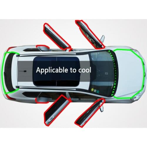 For the modern genesis coolpad car door soundproof plus modified rubber seal
