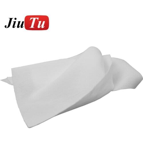 2Bag White Soft Clean Room Wiper Cleaning Non Dust Cloth Dust Free Paper Clean LCD Repair Tool Jiutu