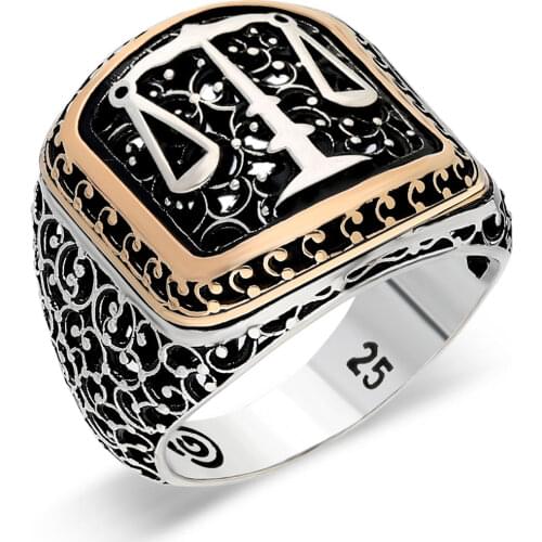 Sterling Silver Ring 925 For Men Real Pure Silver Ring 8 Variations Stamped High Quality Turkish Jewelry