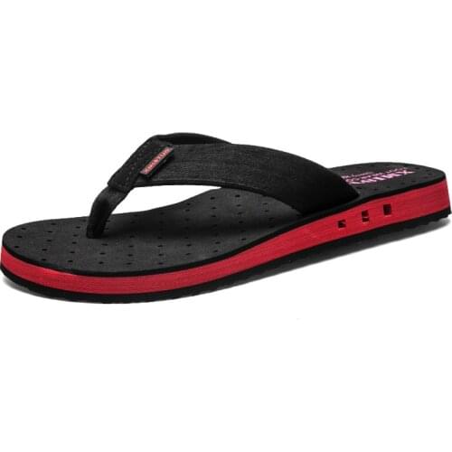 2021 Summer Mens Slippers Casual Creative Flip Flops Mens Anti-slip Clip Foot-wear Soft Bottom Male Sandals Beach Shoes Big Size