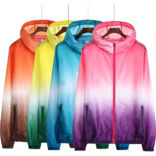 New Quick Drying Skin Windbreaker Sun Protection Clothing Waterproof Breathable Hiking Jacket