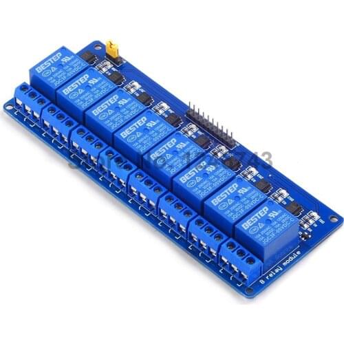 1PCS 5V 8 Channel Relay Module Board for Arduino PIC AVR MCU DSP ARM