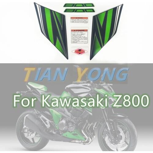 Motorcycle Whole Vehicle Full Fairing Kit Sticker High Quality Applique Bodywork Decorative Protector Decal For Kawasaki z800