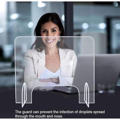 Sale Window Counter Sneeze Guard Divider Acrylic Protection Barrier Shield Plate Protect health Indoor room office supplies