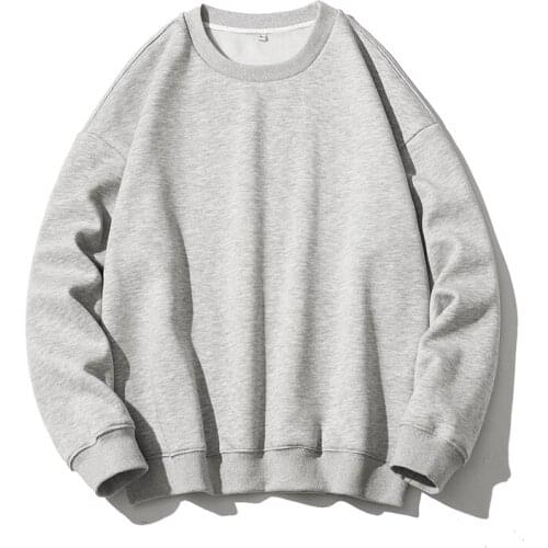 Hoodies Sweatshirts Men Streetwear Solid Pullover Sweatshirt Hoodies Korean Style Men New 2021 Spring Autumn Sweatshirt Men