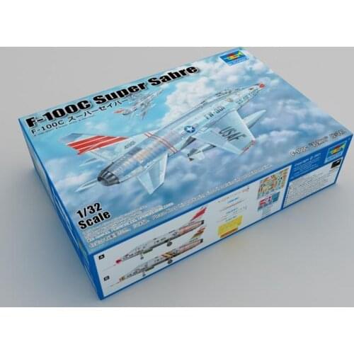 TRUMPETER 03221 1:32 Scale F-100C Super Sabre Model Kit