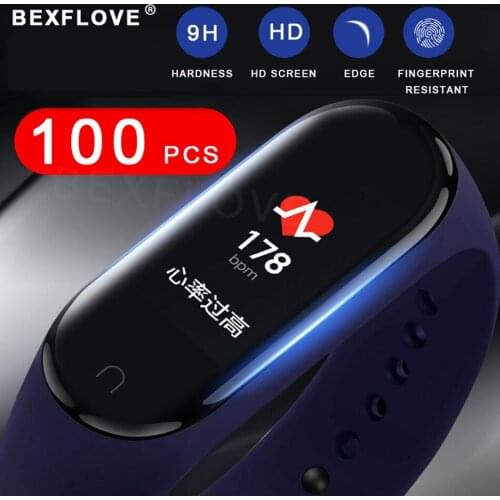 Xiomi Mi Band 4 Screen Protector Film For Xiaomi Mi Band 4 Smart Wristband MiBand 4 Bracelet Screen Protector Not Tempered Glass