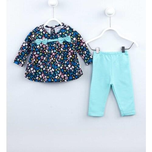 Green Baby Girl The Tights suit