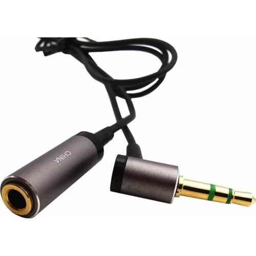 1pc 3.5mm Male To Female M/F Stereo Audio Cords Cables PC IPod Mp3 1m