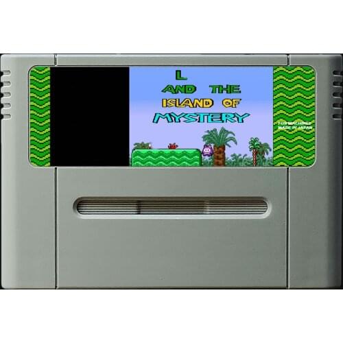 16Bit Games ** L AND THE ISLAND OF MYSTERY ( PAL EUR Version!! )