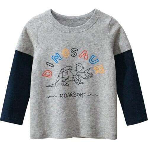 2021 Kids Boy T-shirt Girl Cartoon Tops Cute Baby Cotton Tees Summer Clothes Toddler Fashion T Shirts Children Top Costume