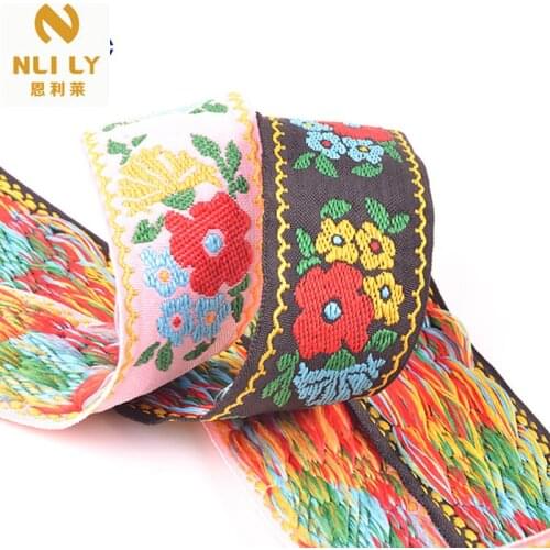 50 Yards Ethnic Style Jacquard Custom Woven Webbing