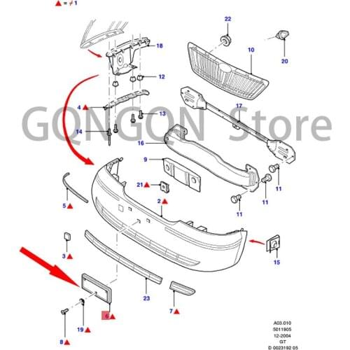 CAR License Plate Front Bracket License Plate For dMo nd eo Front License Plate Trim License Plate Pad Block License Plate Base
