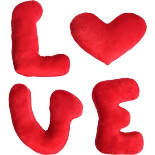 Free shipping! Valentines Day Gift ! LOVE Letters Pillow set With Inserts