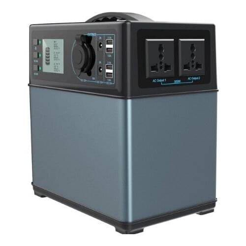 Free Shipping to Russian Portable Emergency Power Bank DC/AC/USB Output Large Capacity Moblie Solar Panel Energy Baterry Mi