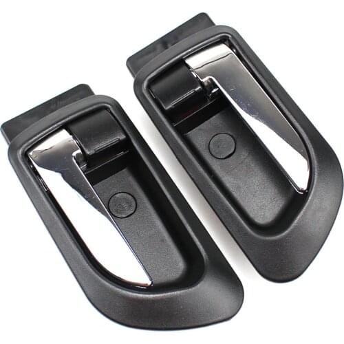 KUMMYY 2PCS Black Interior Door Handles Inner Inside Door Armest Left Right for GREAT WALL HOVER H5 HAVAL H3 H5 GWM X200