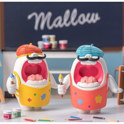 Blind Box 19 Eight 3 MALLOW Crazy Professional Series Desktop Decoration Trend Hand-made Birthday Gift Genuine