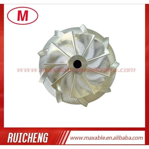 GTA15-25 42.57/59.03 mm 9+0 blades high performance turbocharger billet/milling/aluminum 2618 compressor wheel