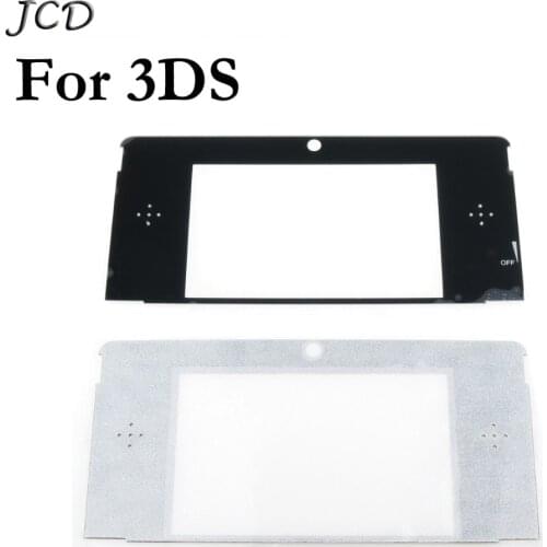 JCD 30PCS/lot For 3DS plastic Top Front LCD Screen Frame Lens Cover For Nintend 3DS Repair parts