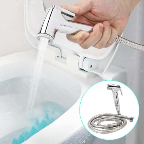 G1/2in Handheld Bidet Sprayer Set Portable Shower Sprayer Toilet Bidet Cleaning Spray Head