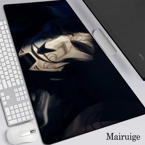 League of Legends Jhin Mouse Pad Computer Table Mat Gamer PC Laptop Large Gamer Mousepad Keyboard XL Desk Mat Gaming Accessories