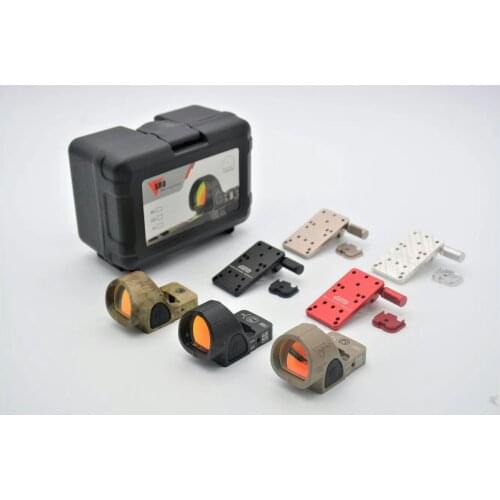 Dot Sight Mini RMR SRO Red Dot Scope Sight Collimator Glock Rifle Reflex Sight Scope Fits 20mm Rail & Glock Mount KXS12028