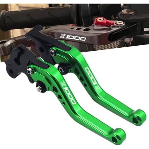 Motorcycle CNC Aluminum Adjustable Short Brake Clutch Levers High Quality For Kawasaki Z1000 z1000 2007-2016 2012 2013 2014 2015