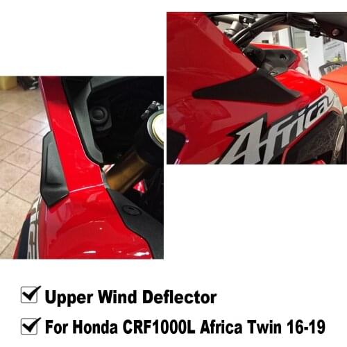 New CRF 1000 L Motorcycle Upper Wind Deflector For Honda CRF1000L Africa Twin 2016 2017 2018 2019
