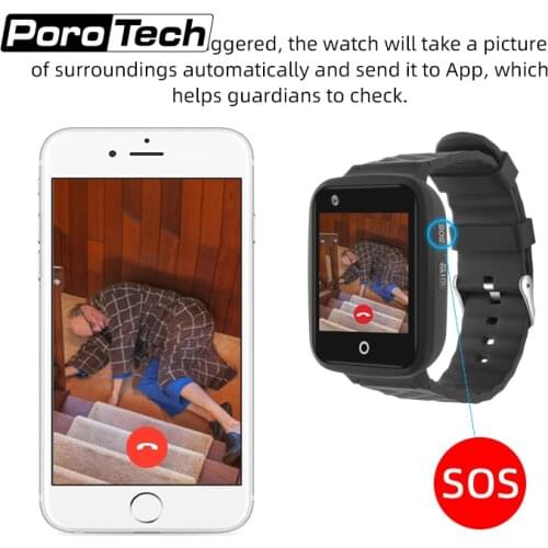 Personal Tracker Watch Waterproof Wifi Position Elderly Gps Tracker LBS Positioning Locator Finder-equipment Tracking Device