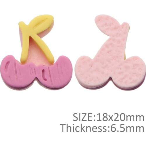 Fruit Candy Color Plastic Planer 3D Resin DIY Jewelry Accessories Bow-knot Scrapbooking Craft Handmade Decorativ,10Yc12698