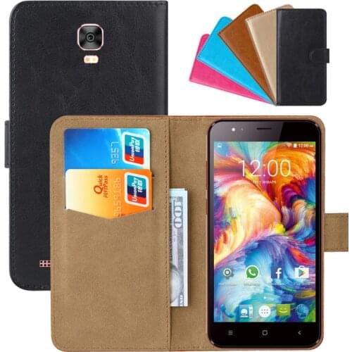 Luxury Wallet Case For teXet TM-5070 PU Leather Retro Flip Cover Magnetic Fashion Cases Strap