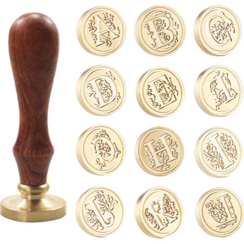 Wax Seal Vintage Letter Stamp Envelope Wedding Decoration English Icon Sealing Wax Seal Scrapbook Stamping Decor Craft Supplies