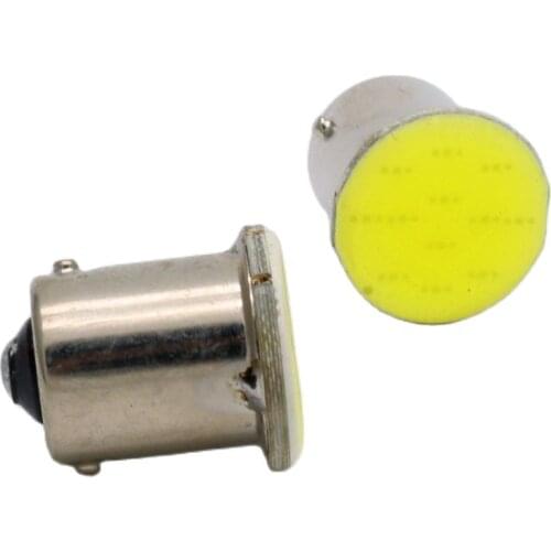 20pcs 1156 1157 P21W P21/5W Ba15s Bay15d T20 7440 7443 COB Car Auto Rear Reverse Parking Brake Turn Signal Light DC12V White