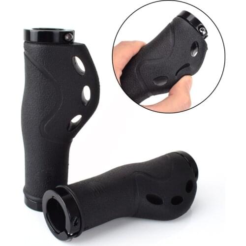 Mountain Bike Handlebar Cover Folding Bike Universal Bilateral Locking Rubber Handlebar Cover Riding Accessories Mtb Grips
