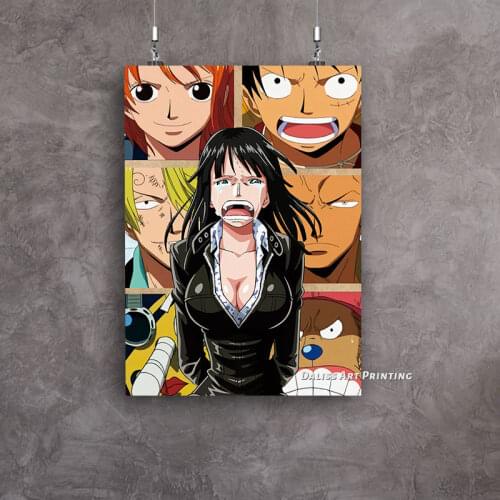 Canvas Anime Nico Robin Pictures Home Decoration Paintings Poster HD Prints Wall Art Modular Living Room Framed