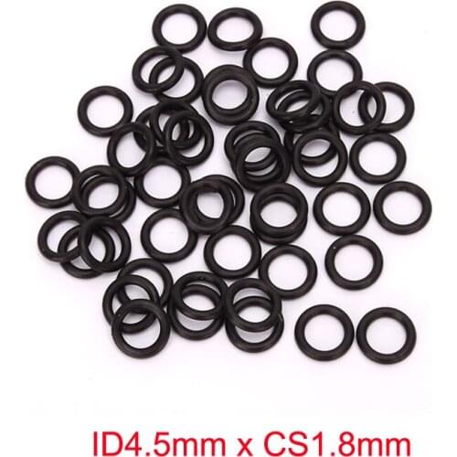ID4.5mm x CS1.8mm NBR o rings rubber oil resistant gaskets