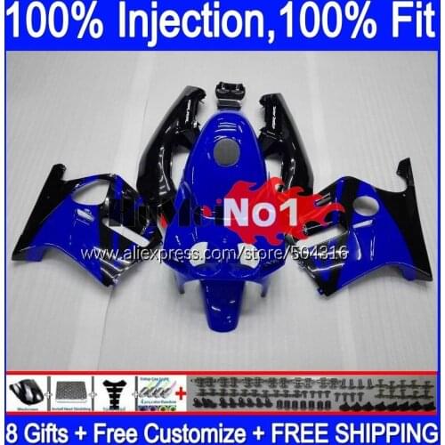 Injection OEM For HONDA CBR250RR CBR 250RR 1990 1991 1992 1993 1994 135MC.47 blue glossy CBR250 RR MC22 95 96 97 98 99 Fairing