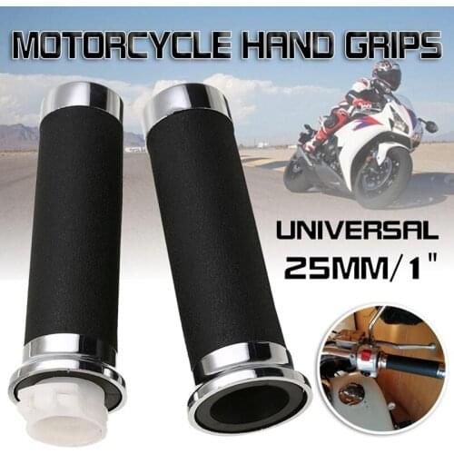 Motorcycle 1 inch Hand Grip 25mm for Honda Shadow VT/XVS 400/600/750/1100/1300 Magna