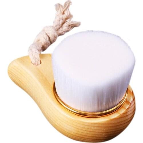 Face Cleaning Brush Wash Deep Cleaning Soft Fiber Mild Massager Facial Care Skin Pore Clean Brush Skincare Makeup Tools