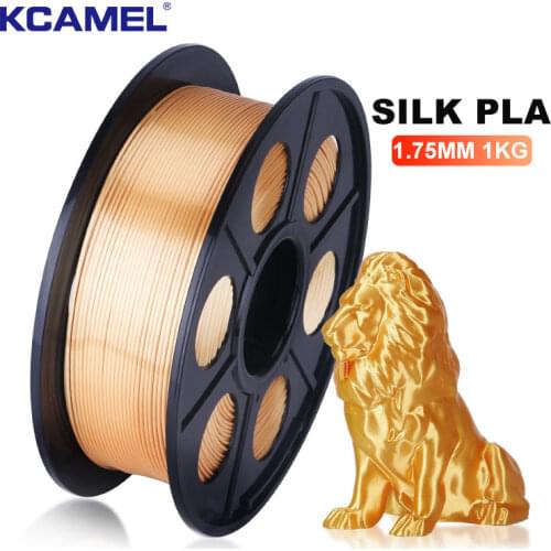 KCAMEL SILK PLA 3d Printer Filament 1.75mm 1kg Neatly Wound 8 Colors With 3d Printing Material