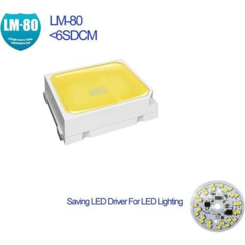 New arrive high brightness 0.5W 2835 smd led 50-55lm 18-20V 6000K(white) 100PCS Free Shipping