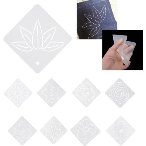 New Soft Semi-Transparent Acrylic Quilt Template Patchwork Embroidery Stencils Clothes Decor Jeans DIY Handmake Sewing Tools Acc