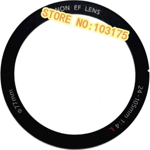 Original New Front Lens Makeup Ring Front Ring for Canon EF 24-105MM F4L IS USM Cover camera repair part (YB2-0895-000)