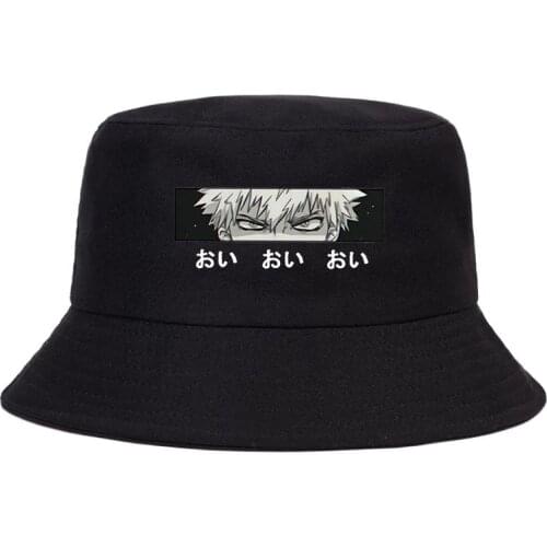 Unisex My Hero Academia Bakugou Anime bucket hat Fisherman Hat