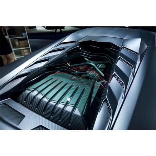 Suitable for Lamborghini Huracan lp580-lp610 carbon fiber transparent hood, hood auto parts, Body Kit