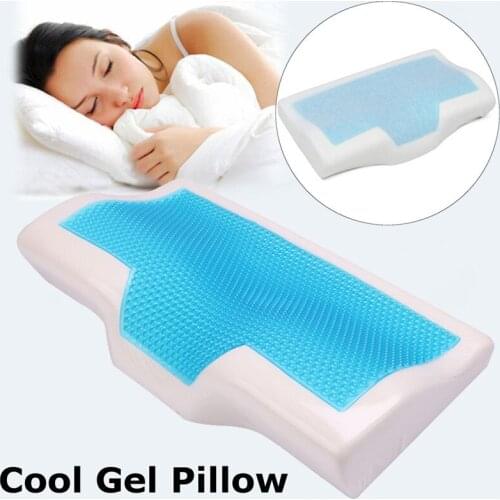 Memory Foam Pillow Summer Ice-cool Anti-snore Neck Orthopedic Sleep Pillow Cushion and Pillowcover For Home Beddings 1 pcs