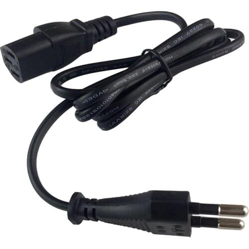 EU power cord EU CEE716P to IEC 320 C13 for laptop power supply LED light strip power adapter