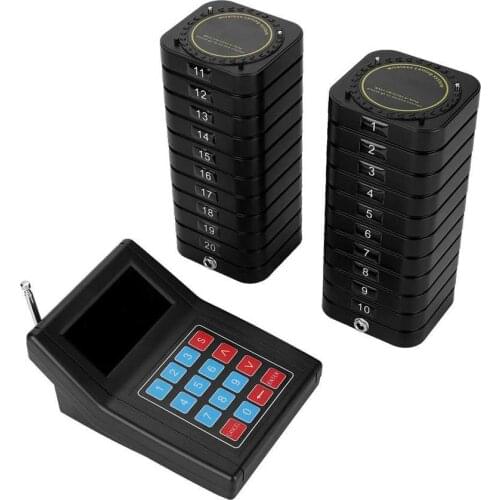 SU-669-S Meal Extractor Queuing Wireless Calling System Receivers Pager System for Restaurant