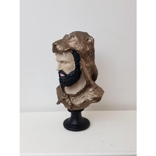 EU HOME DECORATION AROSE HERKÜL SCULPTURE HOME OFFICE DECOR